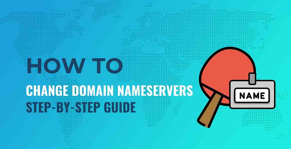 How to change domain nameservers